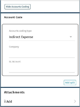 Account Code Section Account Code Section